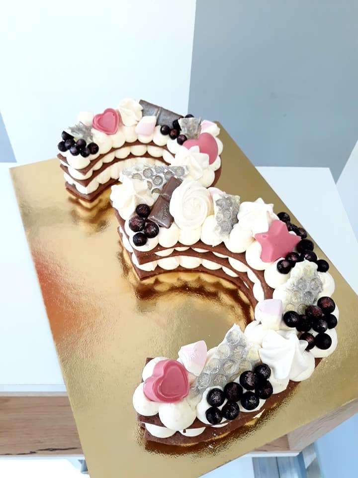 Slova/brojevi torte slika-15