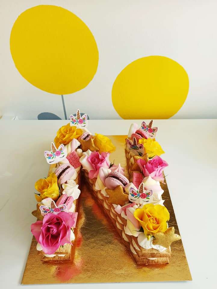 Slova/brojevi torte slika-16