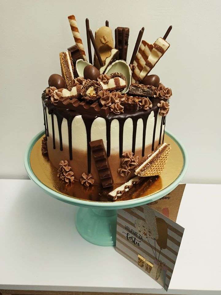 Torte s kinder čokoladicama