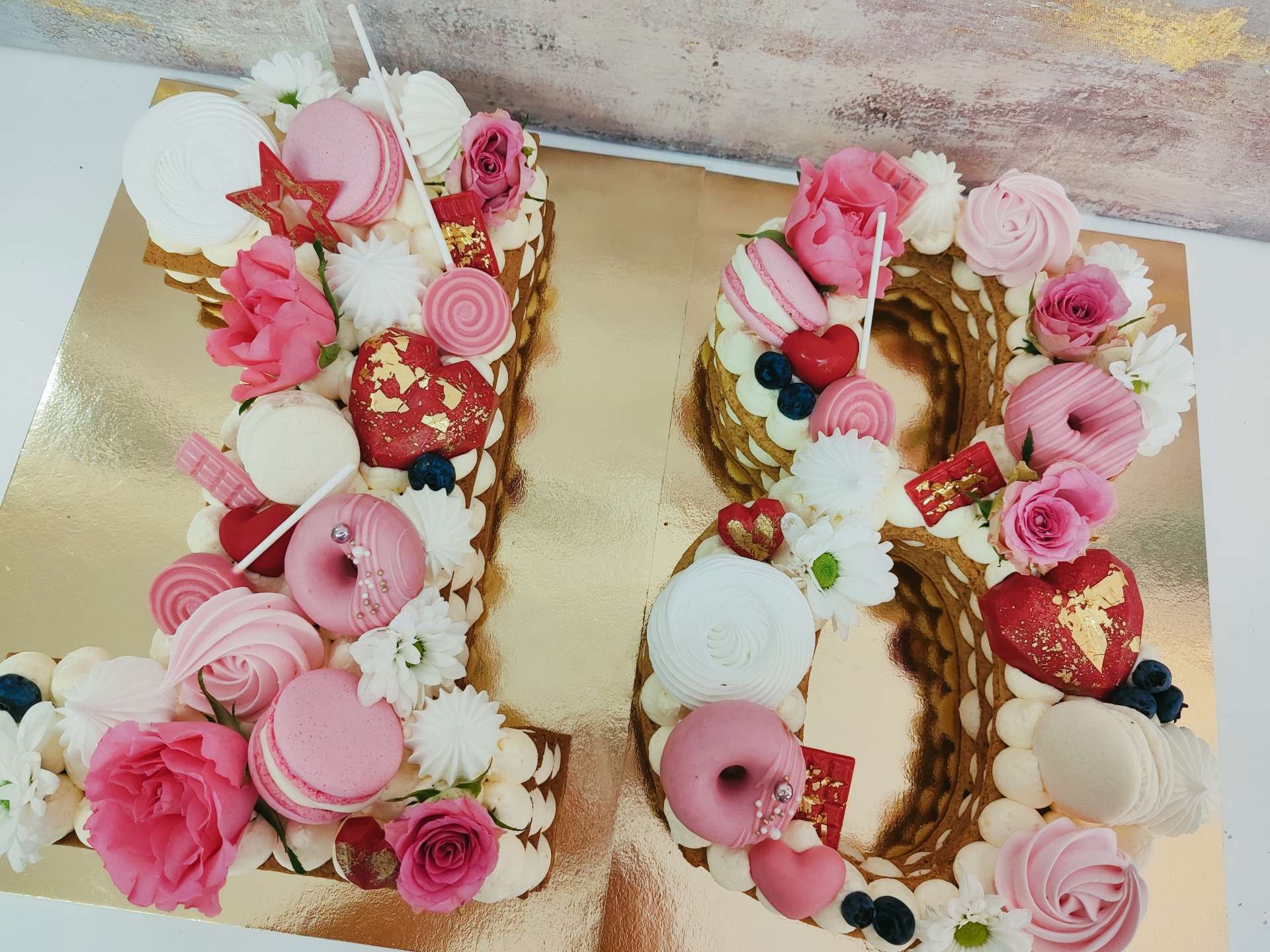 Slova/brojevi torte slika-20